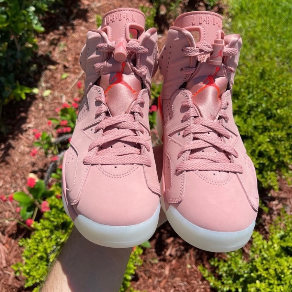 Aleali May x Air Jordan 6 “Millennial Pink”